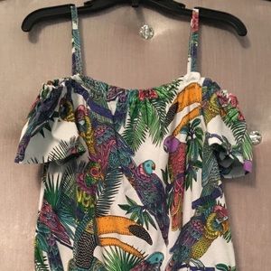 ! 48hr Price Drop ! Girl’s Tropical Romper Size M